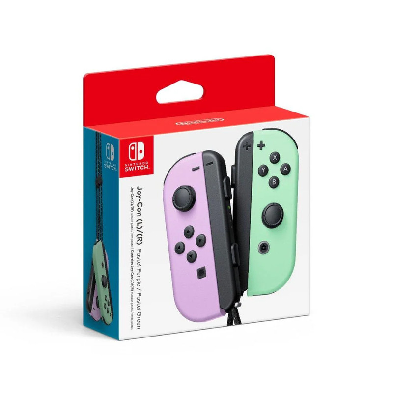 Nintendo Switch Joy-Con Pair - Pastel Purple / Pastel Green - وحدة تحكم
